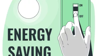 Energy saving tips