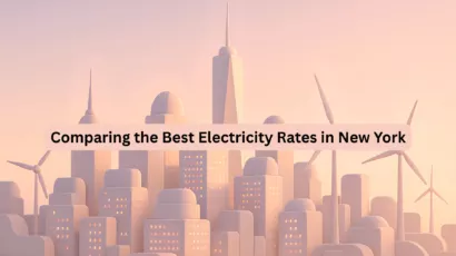 New York City skyline powered by clean and renewable energy