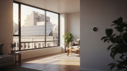 Modern New York home using smart energy technology