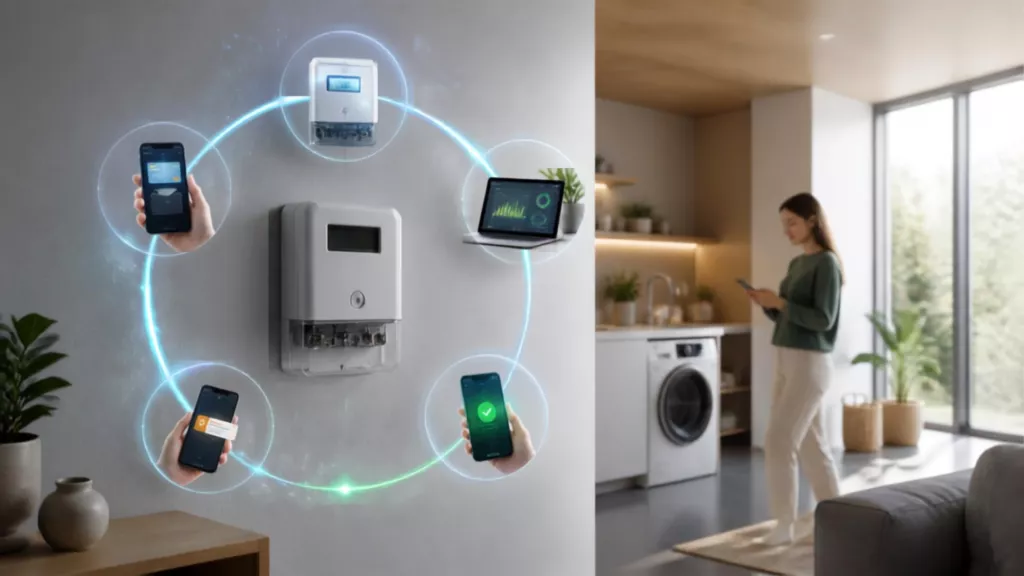 showing how pay-as-you-go electricity works.